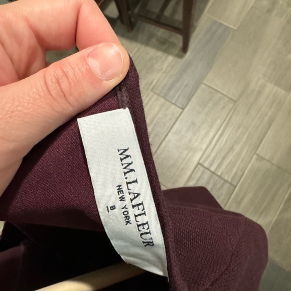 MM Lafleur Eggplant Purple Ellis Dress - Picture 5 of 6